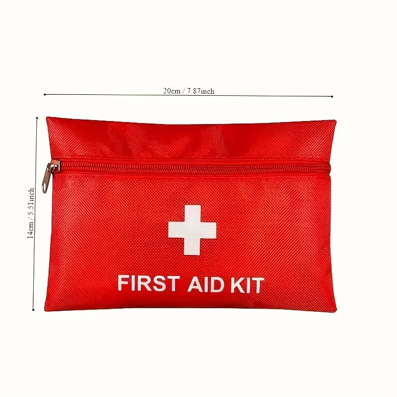 59/186/245PCS Deluxe First Aid Kit with Portable Bag – Outdoor Emergency Medical Kit for Hunting, Hiking, Camping, and Travel