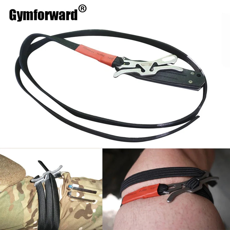 EDC Emergency Rescue Tool Blood Tourniquet Belt Bandage First Aid Camping Equipment Outdoor Hiking Tools Survival Camp Tools Kit
