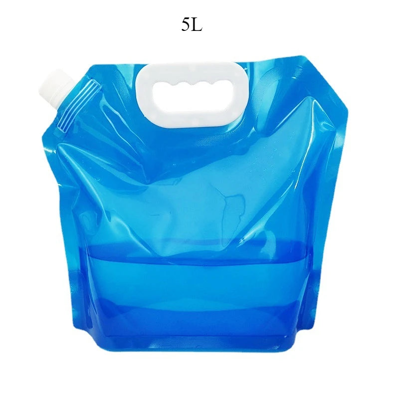 Collapsible Camping Water Bag – 5L/10L Portable Folding Water Container for Outdoor Travel, Hiking, and Emergency Use