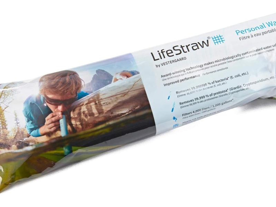 LifeStraw Personal Water Filter – Portable, Lightweight, and Durable for Hiking, Camping, Travel, and Emergency Preparedness