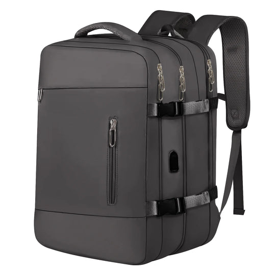 Laptop Backpack for Business and College – Water-Resistant Travel Bag with USB Charging Port | 2-Pack Durable Computer Bag for Men & Women