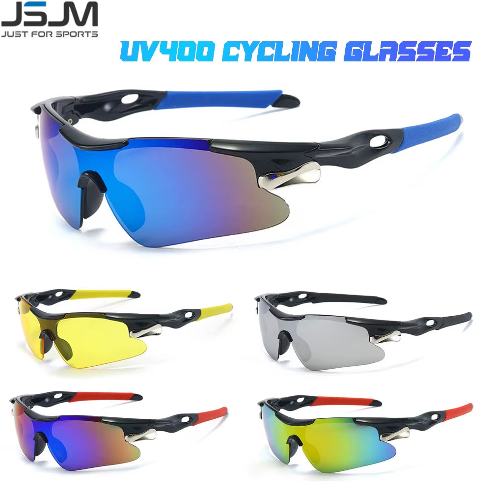 JSJM Outdoor Sunglasses – UV400 Wraparound Sports Eyewear, Men & Women