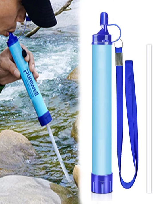 Portable Outdoor Water Purifier – Camping, Hiking, and Emergency Water Filter for Streams and Lakes