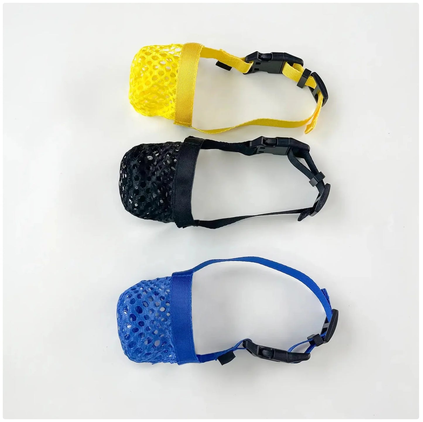Breathable Mesh Anti-Biting Dog Muzzle – Comfortable, Safe & Adjustable for Small to Large Breeds