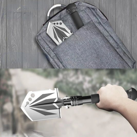 Garden Tools Multitool Portable Folding Shovel Pala De Zapador Outdoor Camping Equipment Camping Self-Defense Survival Tool