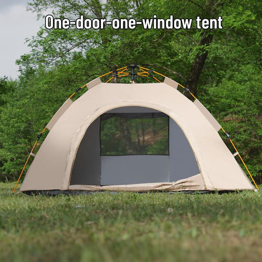 Automatic Pop-Up 1-Person Camping Tent with Sunshade – Portable, Lightweight, Easy Setup | Ideal for Fishing, Hiking, and Outdoor Adventures