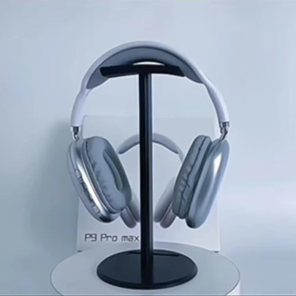 P9 Pro Air Max Wireless Bluetooth 5.1 Headphones – Noise-Cancelling Over-Ear Headset with Microphone for Gaming, Sports & All Smartphones